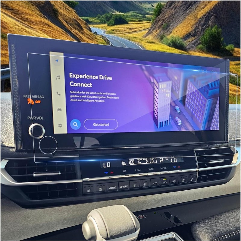 BSTW for 2025 Toyota Sienna Screen Protector for 2025 Sienna XLE/XSE/Woodland Edition/Limited/Platinum 12.3" Display for Toyota Sienna Accessories Tempered Glass Protective Film (Sienna 12.3-In HD) - Image 1